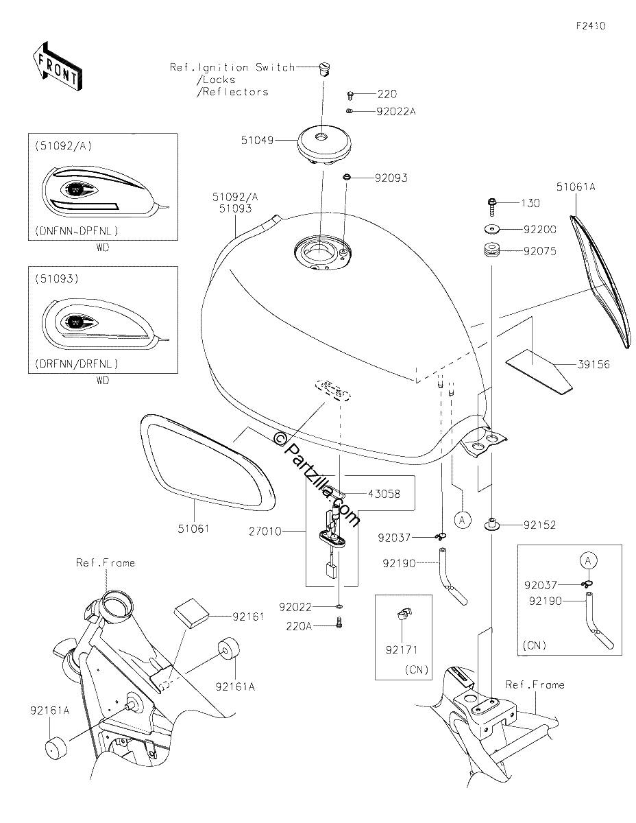 Diagrama de FUEL TANK