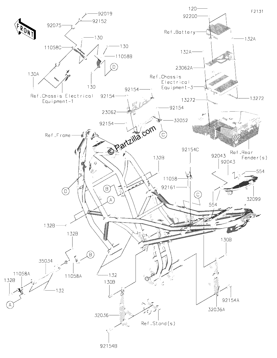 Diagrama de FRAME FITTINGS