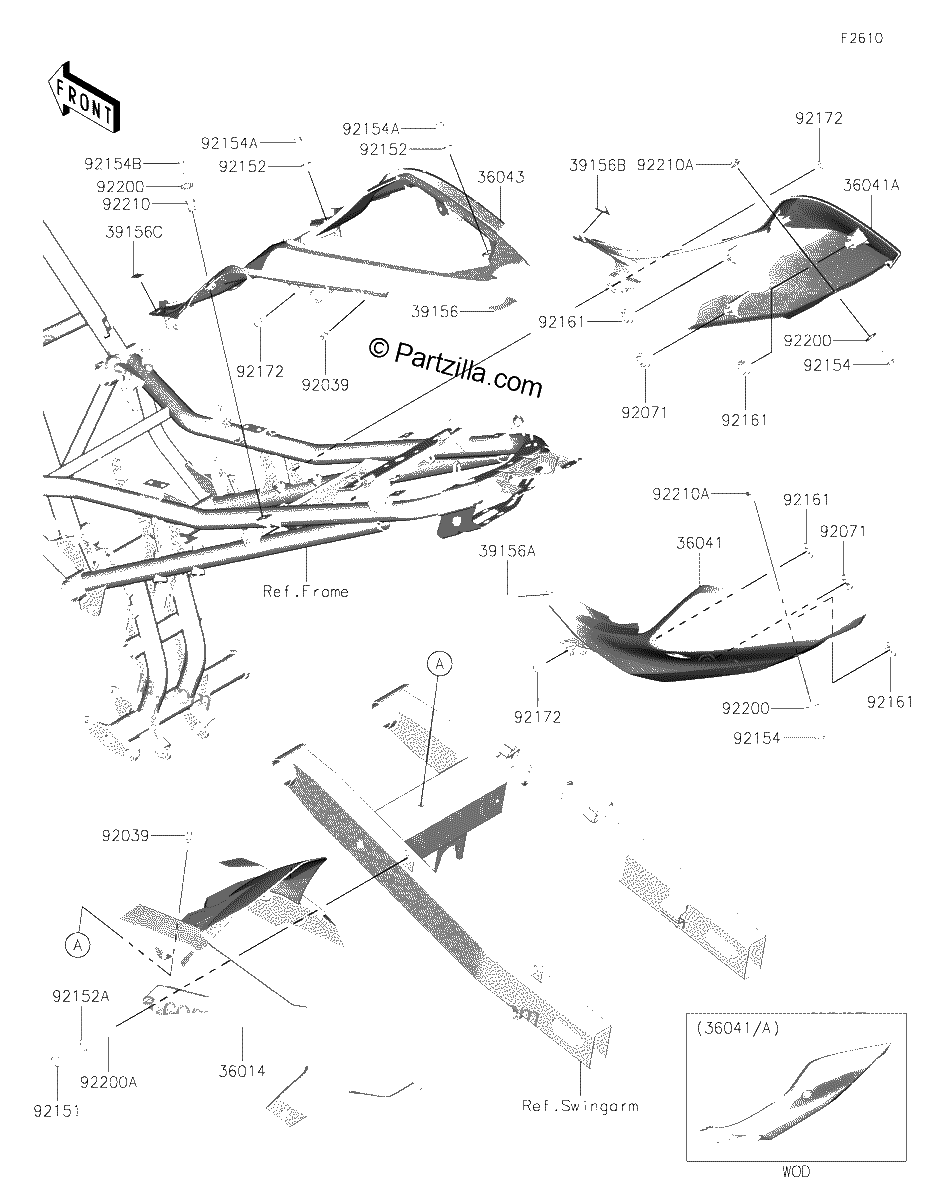 Diagrama de SIDE COVERS CHAIN COVER