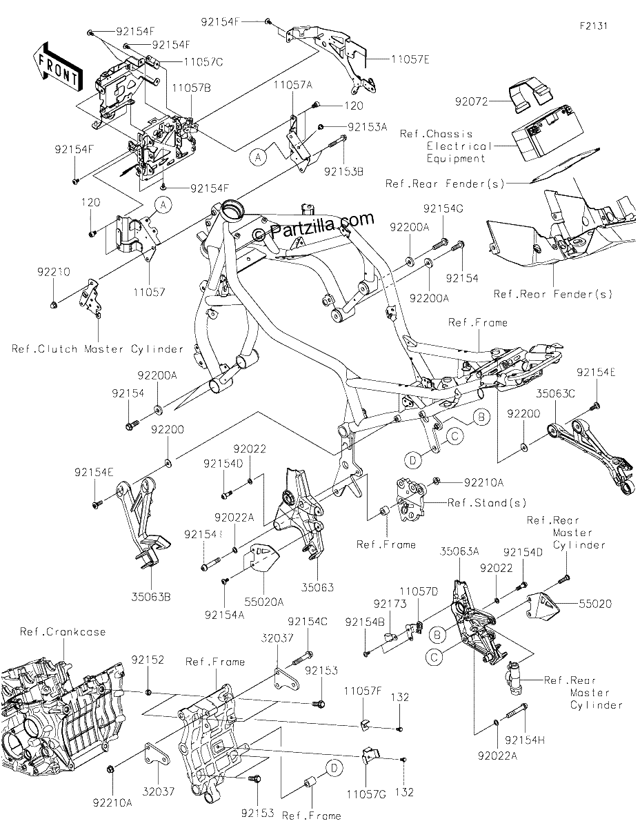 Diagrama de FRAME FITTINGS