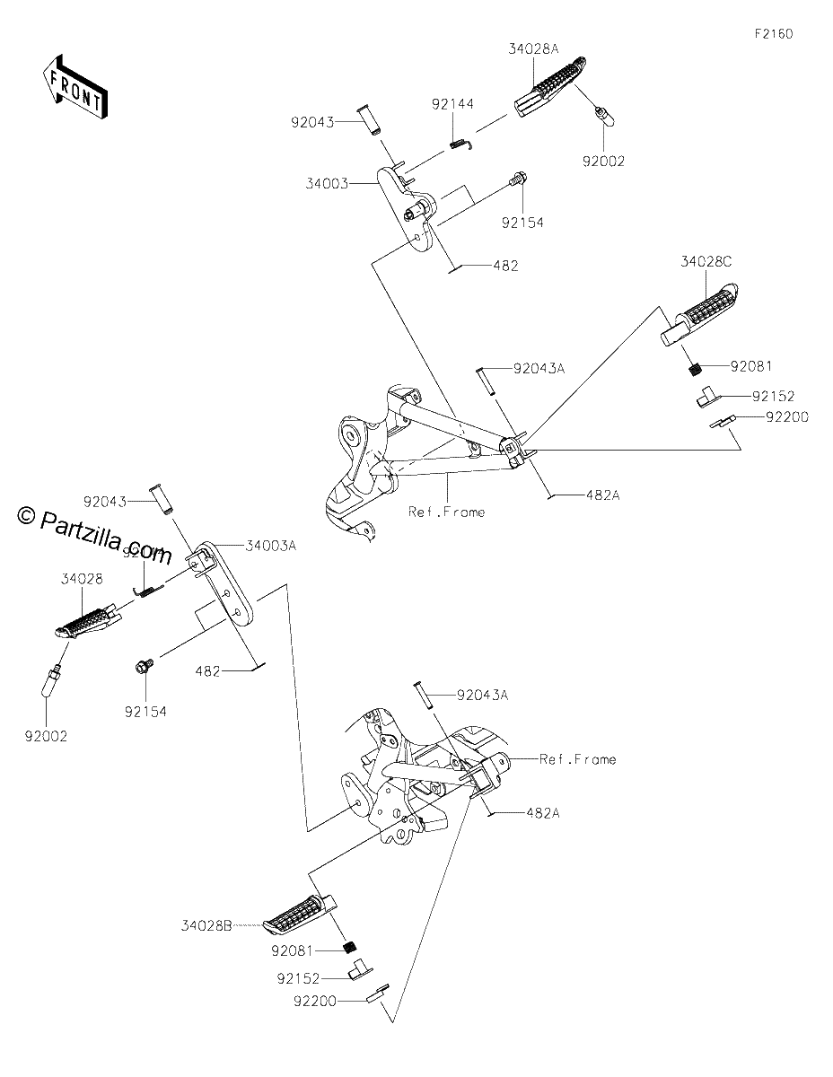 Diagrama de FOOTRESTS