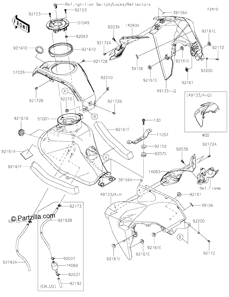 Diagrama de FUEL TANK