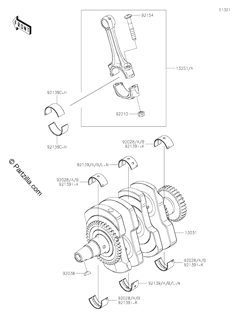 Diagrama de CRANKSHAFT