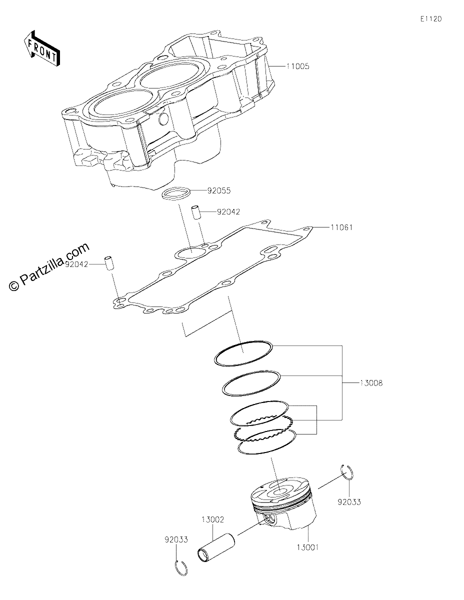 Diagrama de CYLINDER PISTON S