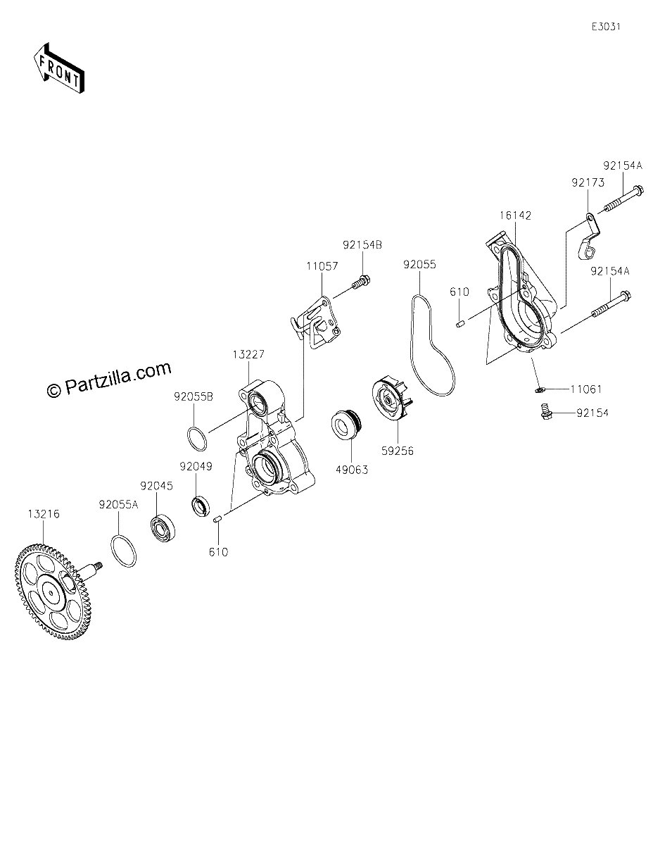 Diagrama de WATER PUMP