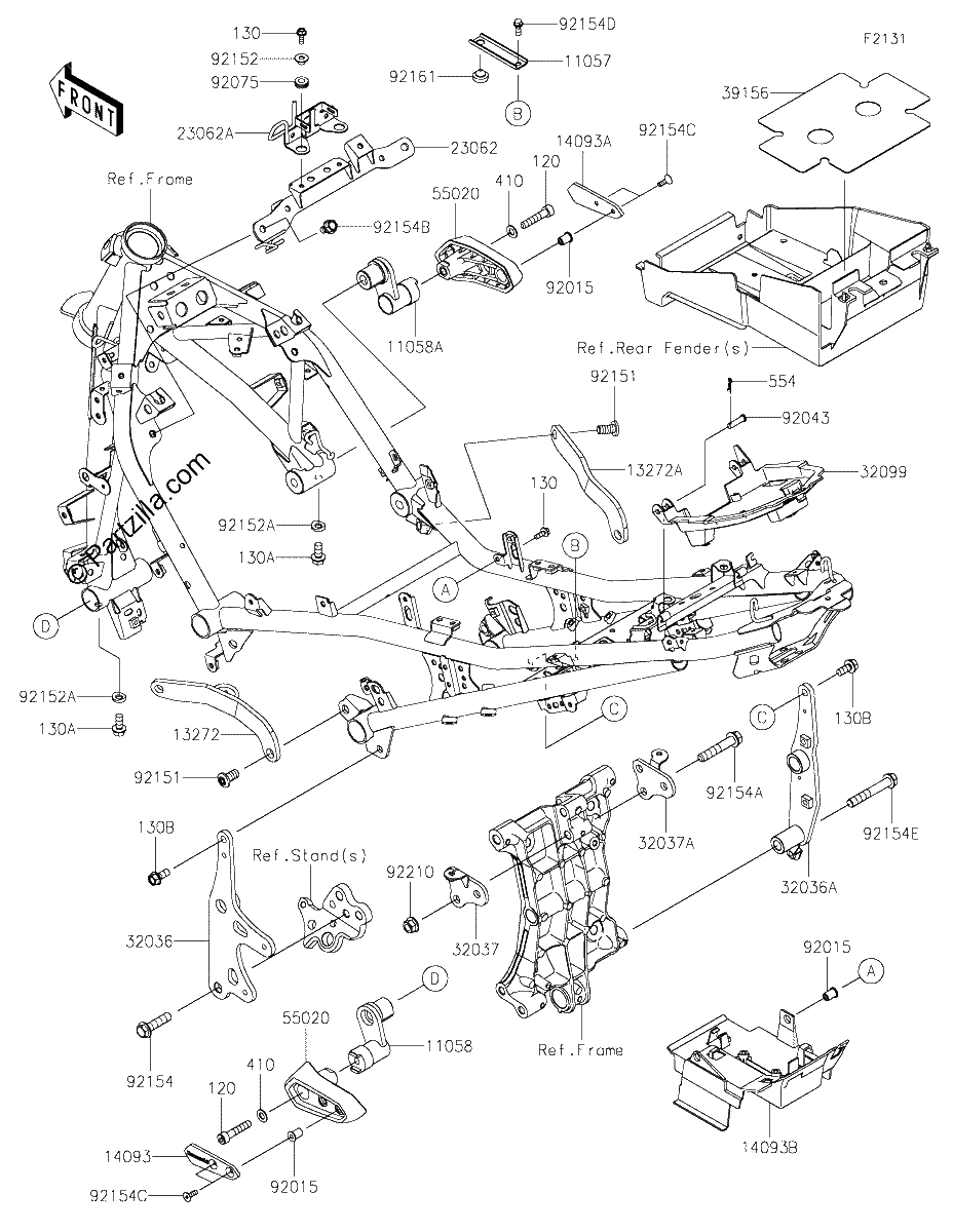 Diagrama de FRAME FITTINGS
