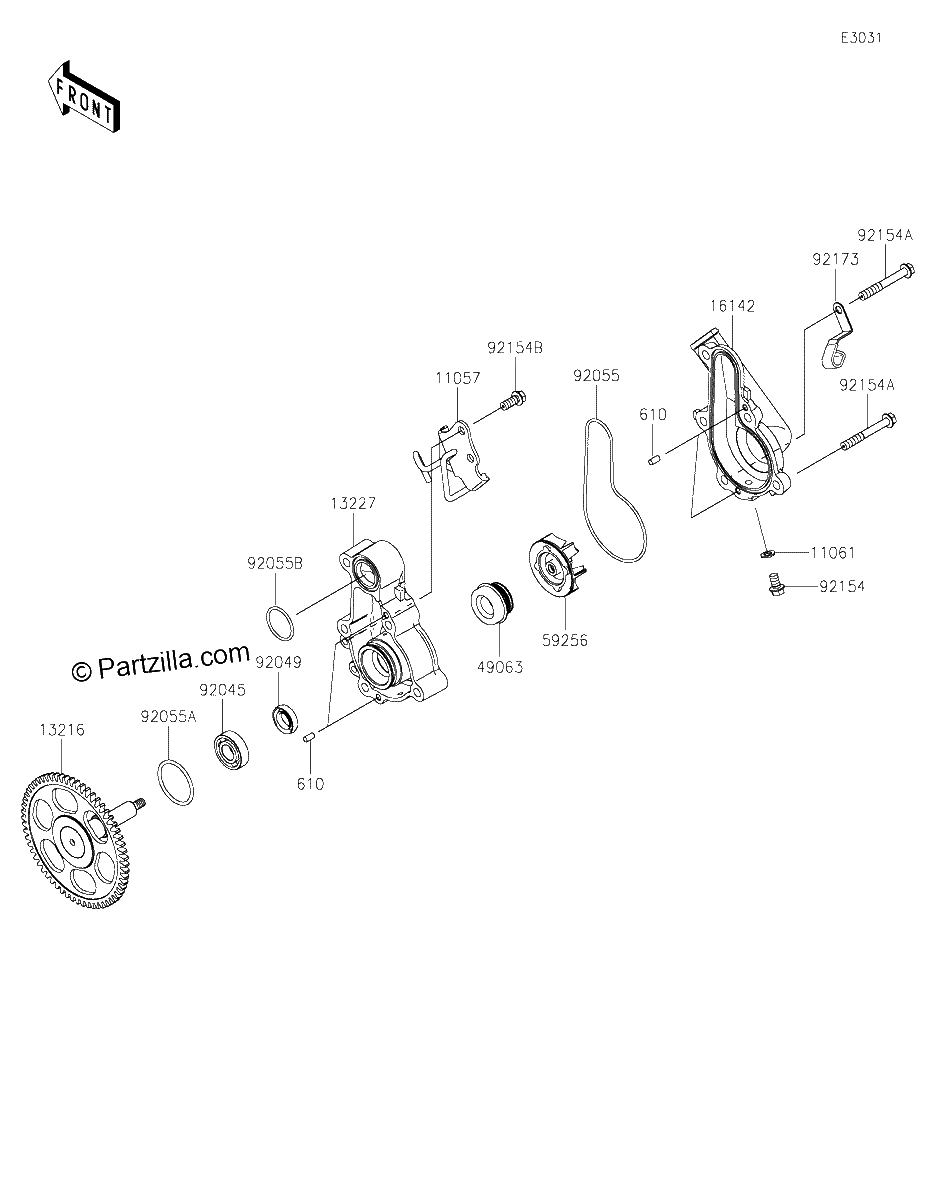 Diagrama de WATER PUMP