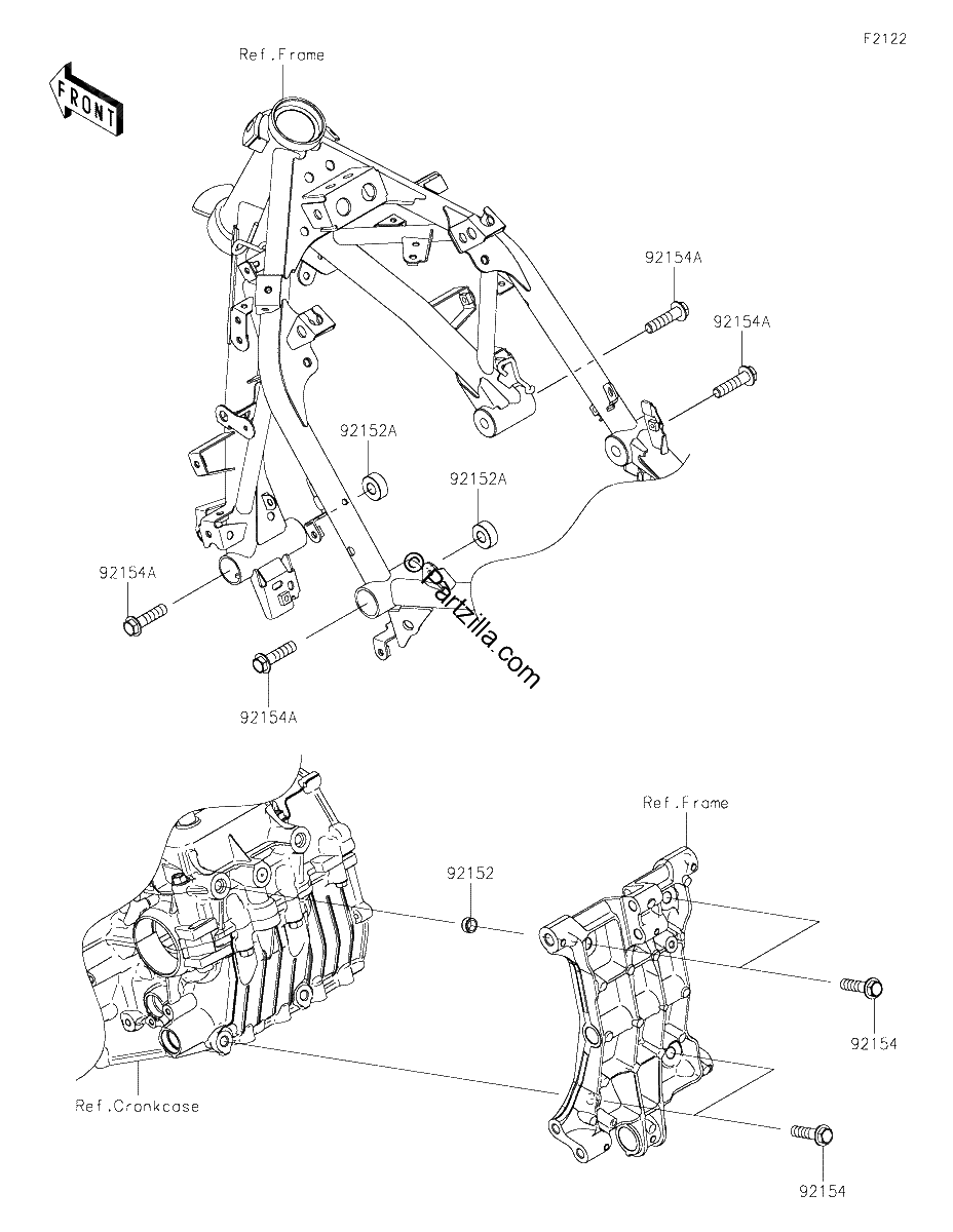 Diagrama de ENGINE MOUNT
