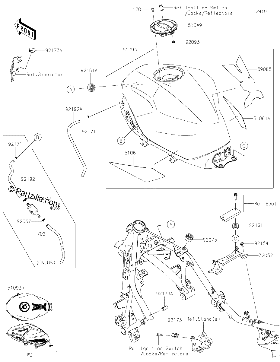 Diagrama de FUEL TANK