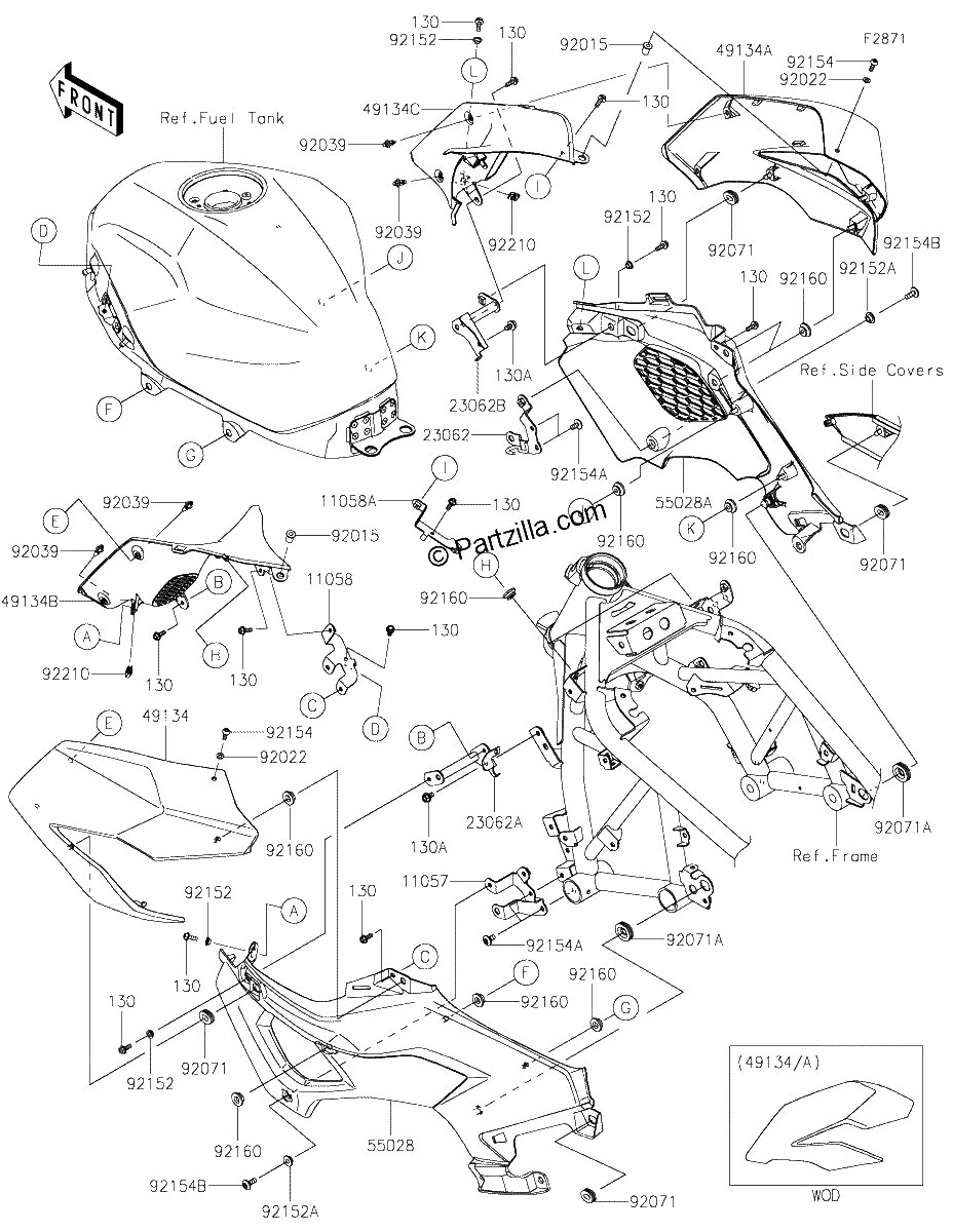 Diagrama de COWLING CENTER