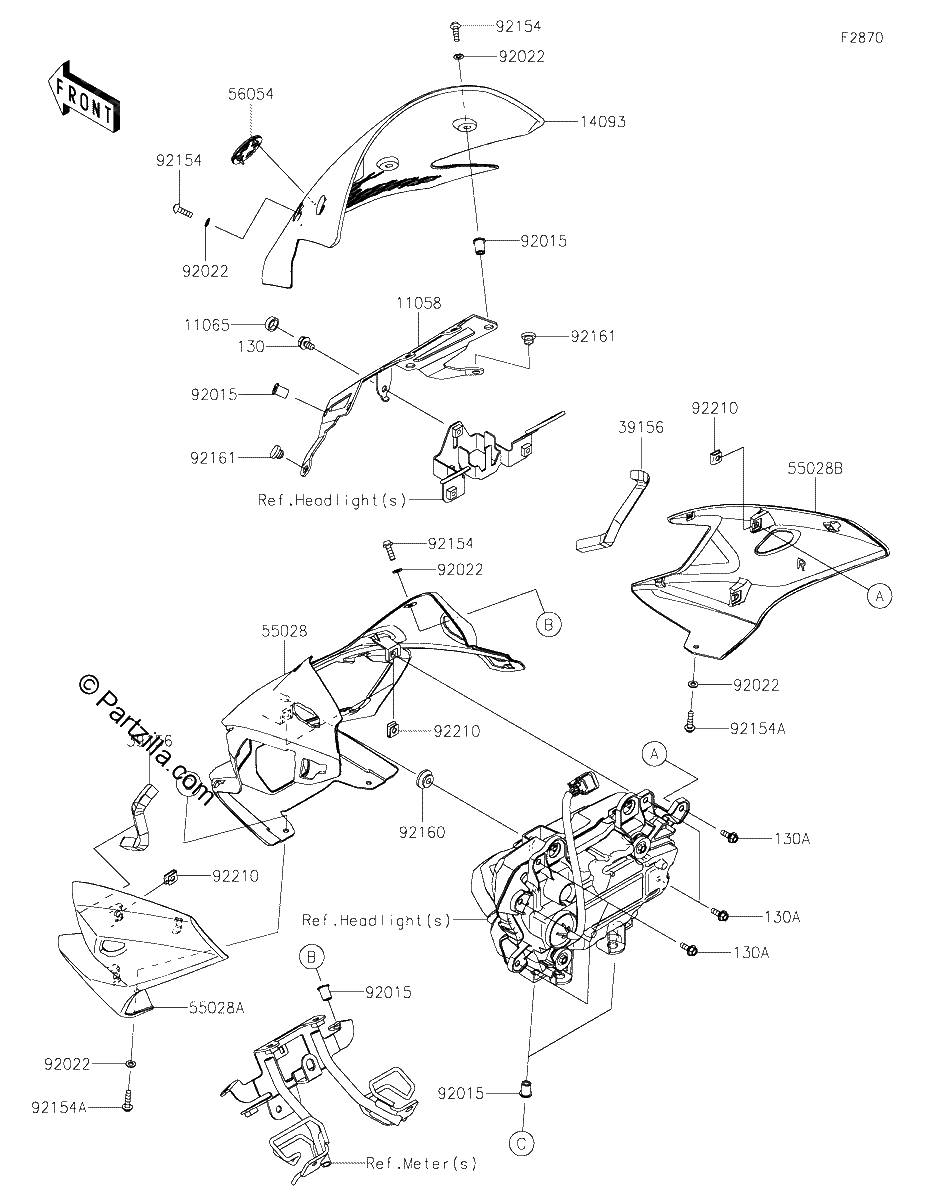 Diagrama de COWLING UPPER