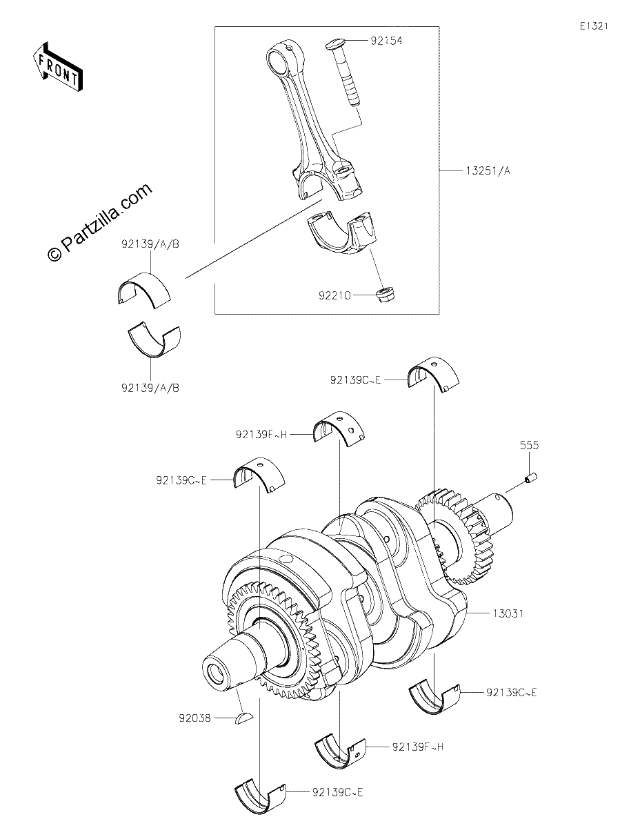Diagrama de CRANKSHAFT