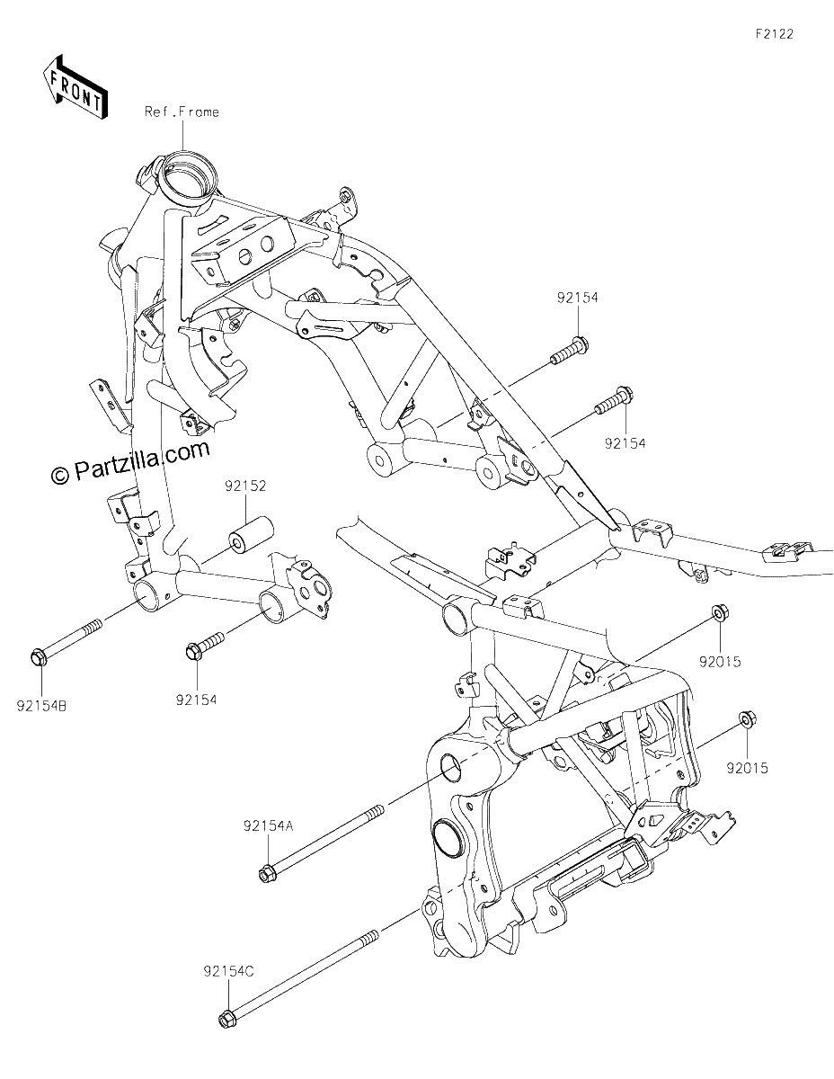 Diagrama de ENGINE MOUNT