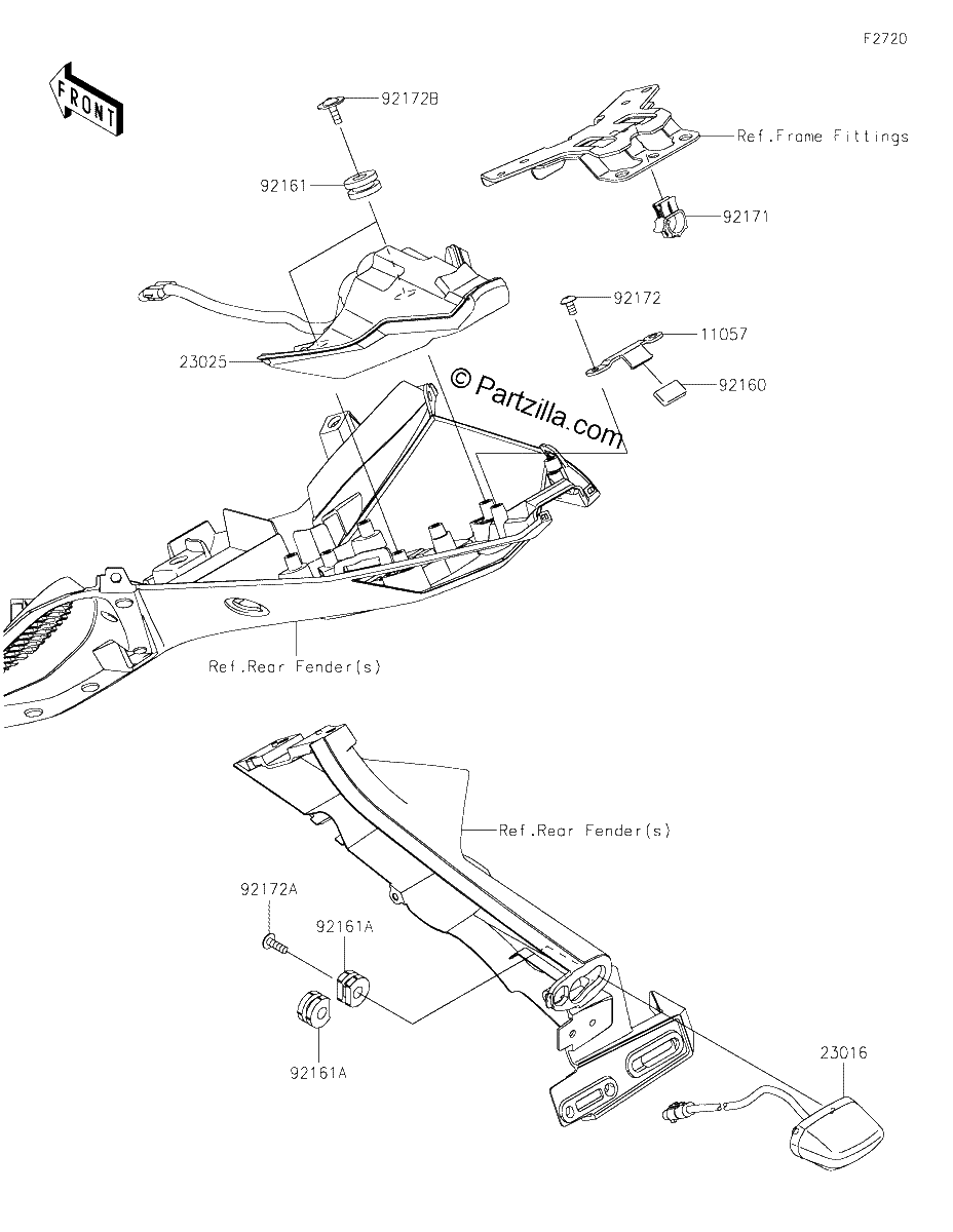 Diagrama de TAILLIGHT S
