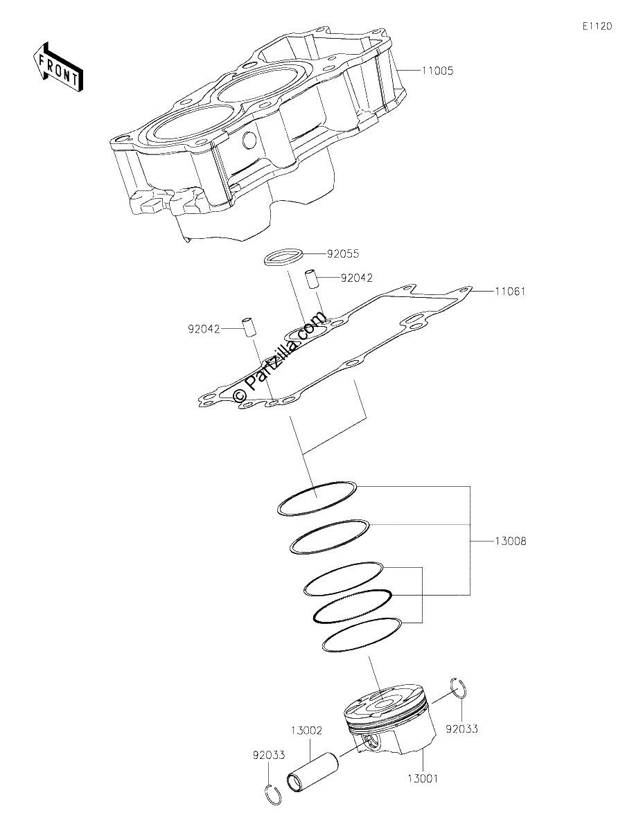 Diagrama de CYLINDER PISTON S