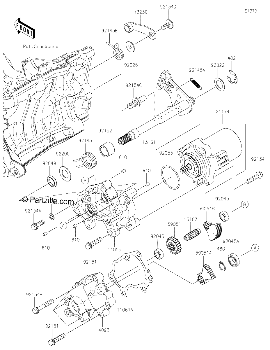 Diagrama de GEAR CHANGE MECHANISM