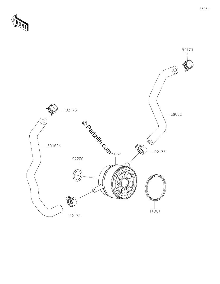 Diagrama de OIL COOLER