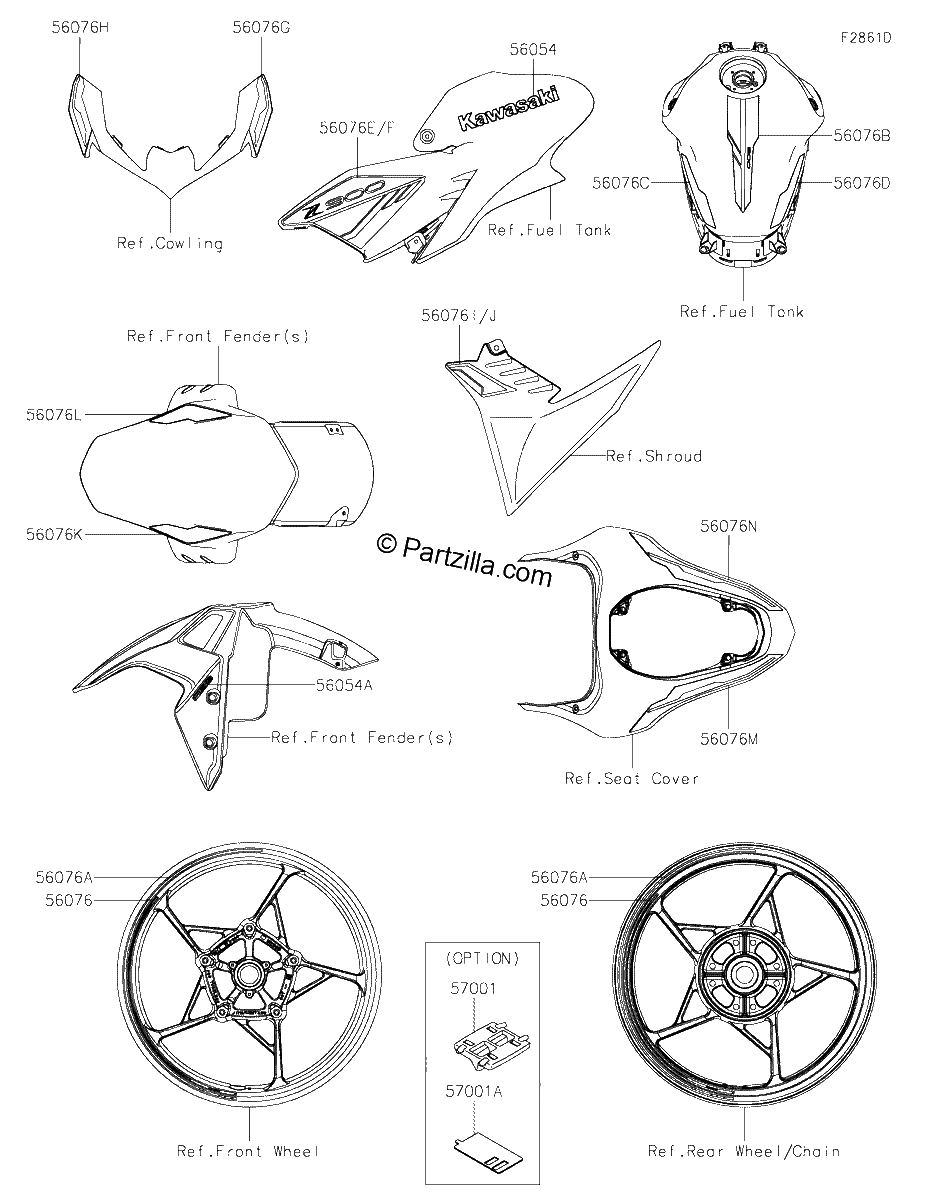 Diagrama de DECALS GRAY FRFBN CN