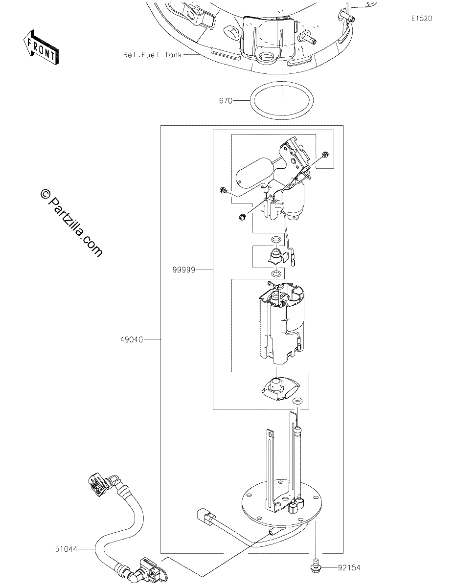 Diagrama de FUEL PUMP