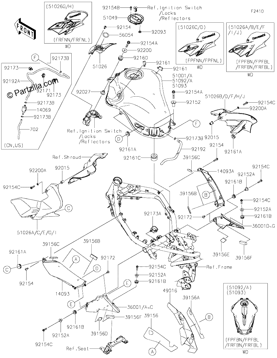 Diagrama de FUEL TANK