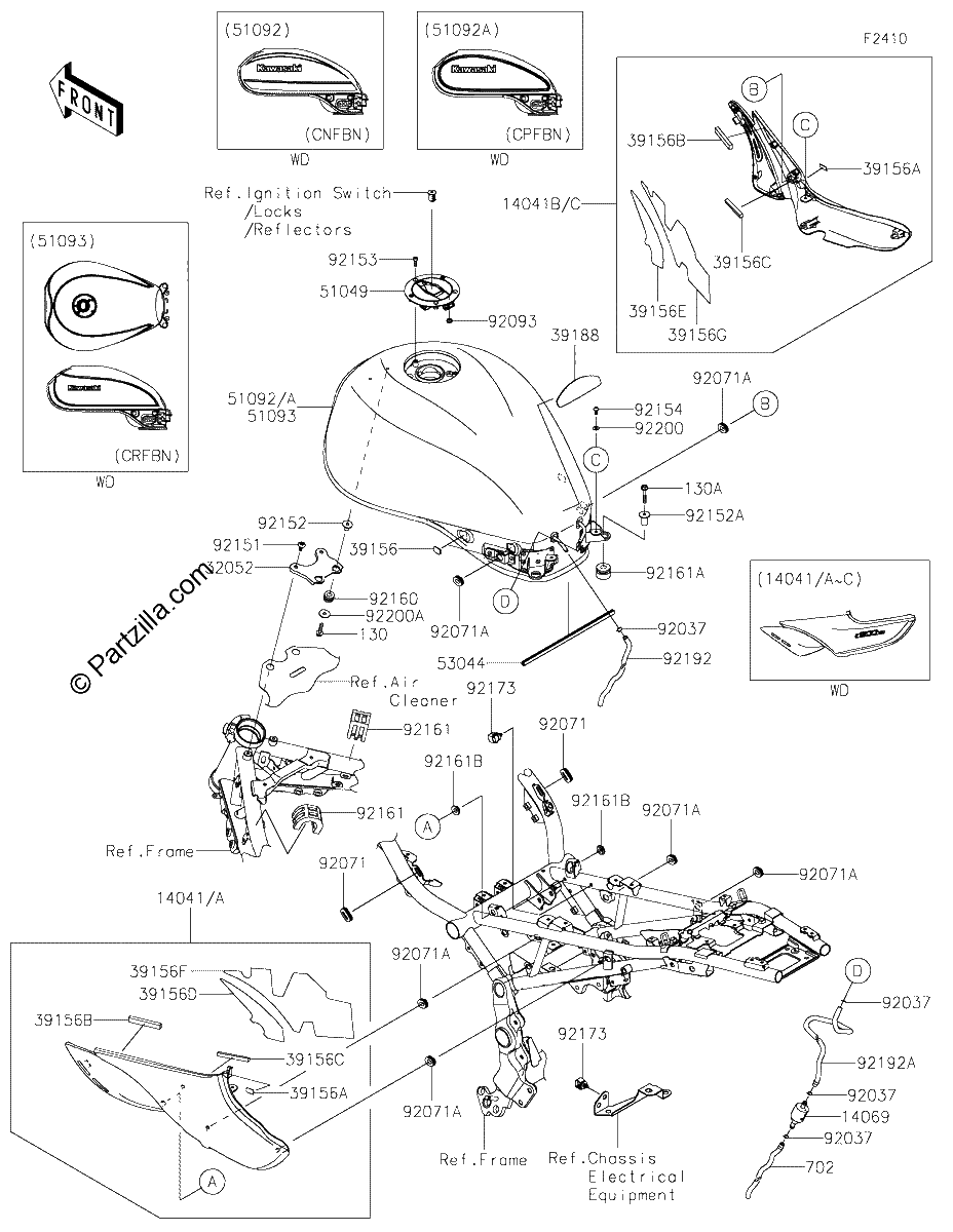 Diagrama de FUEL TANK CN