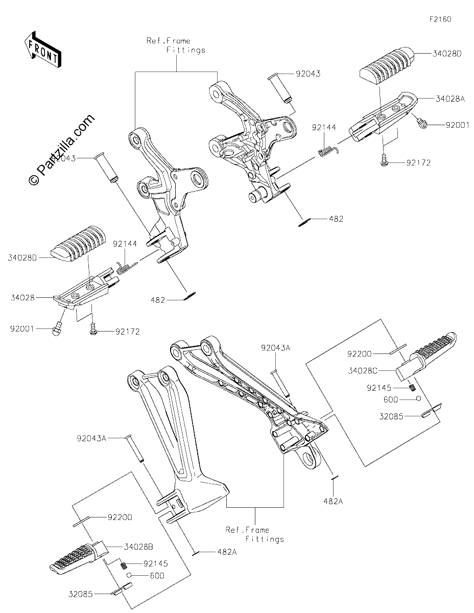 Diagrama de FOOTRESTS