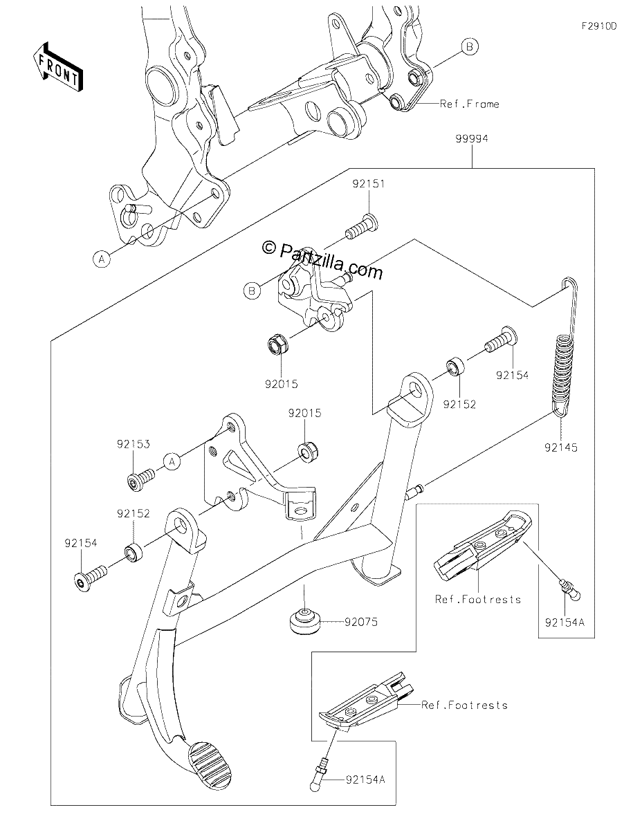 Diagrama de ACCESSORY CENTER STAND