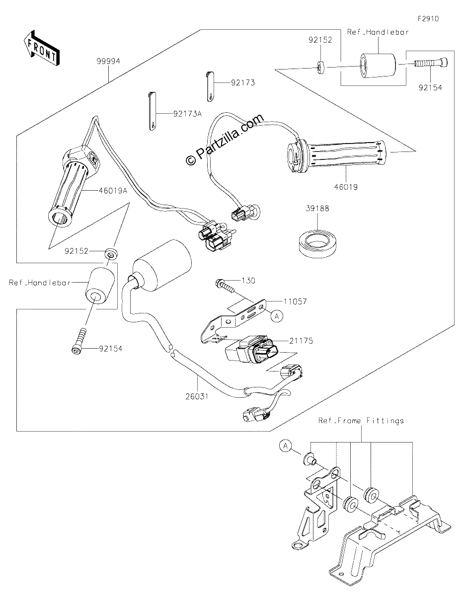 Diagrama de ACCESSORY GRIP HEATER