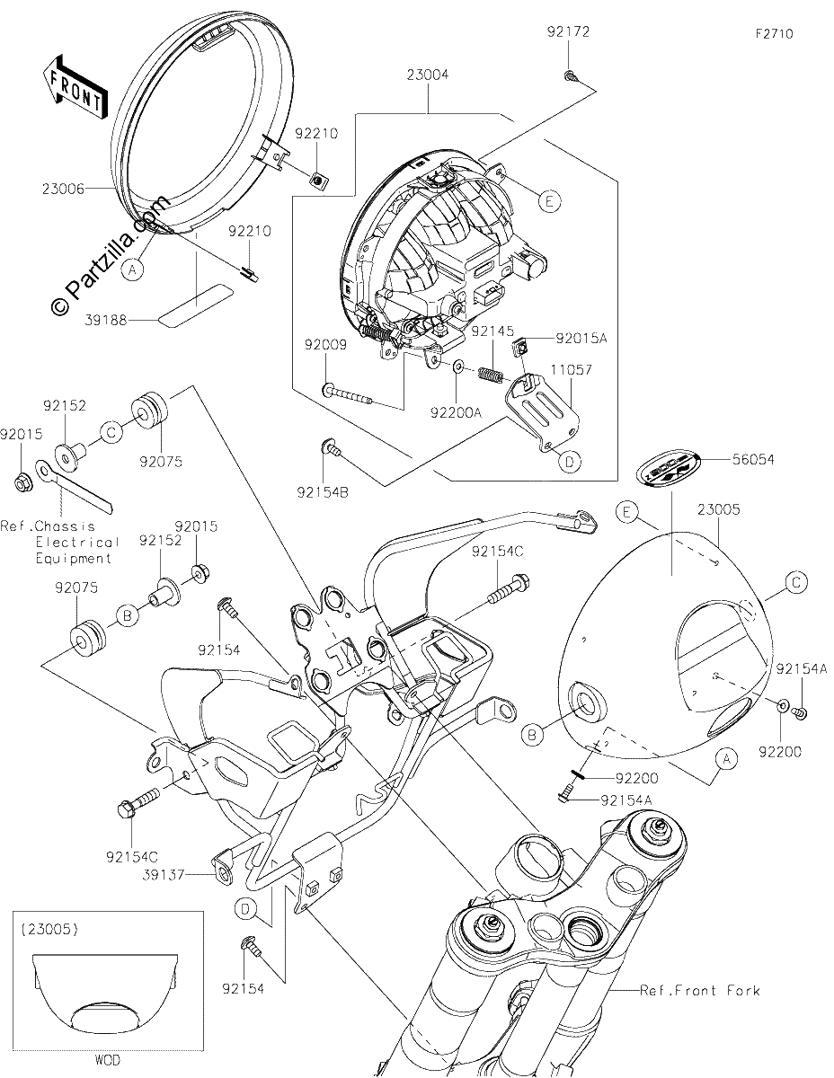 Diagrama de HEADLIGHT S