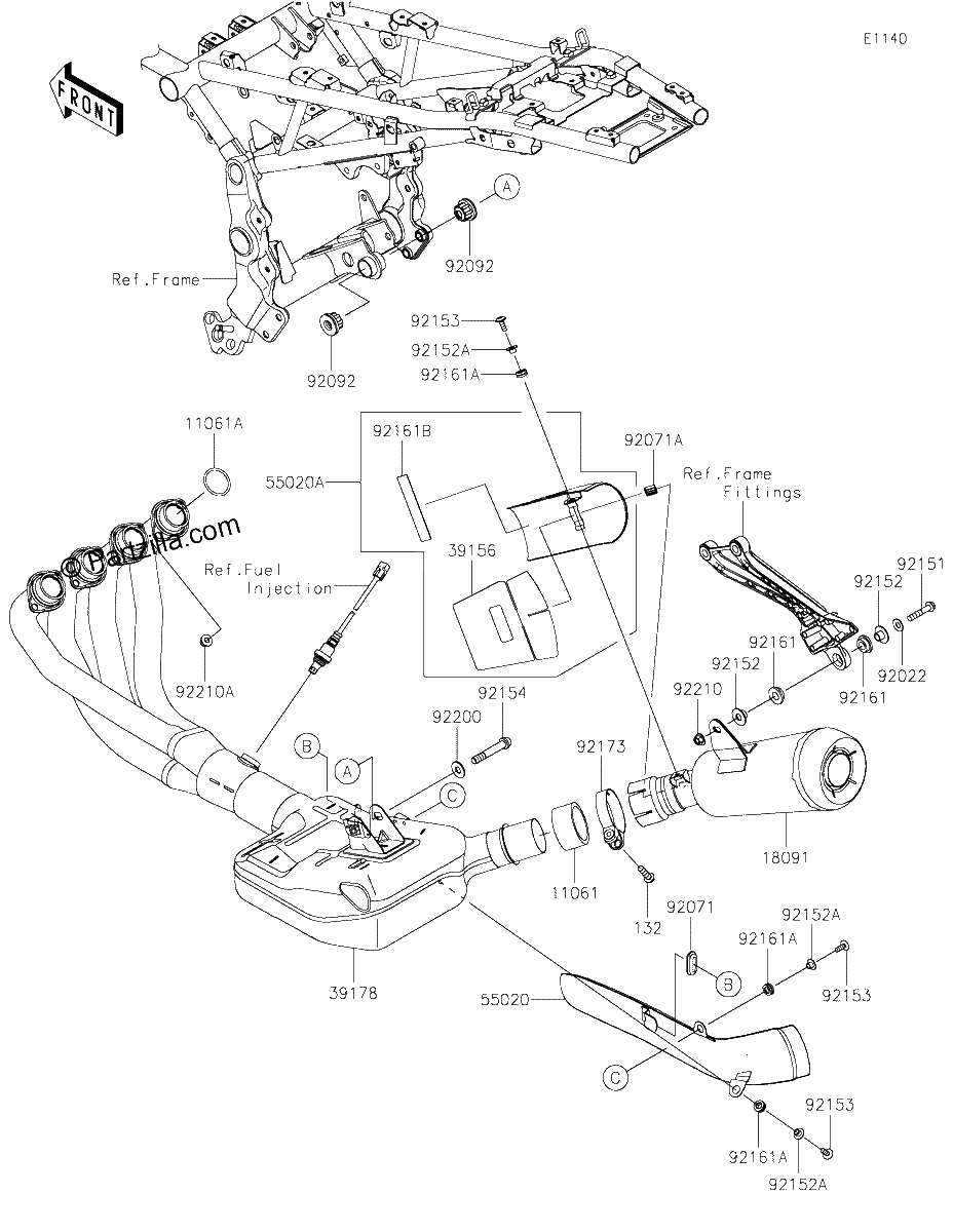 Diagrama de MUFFLER S