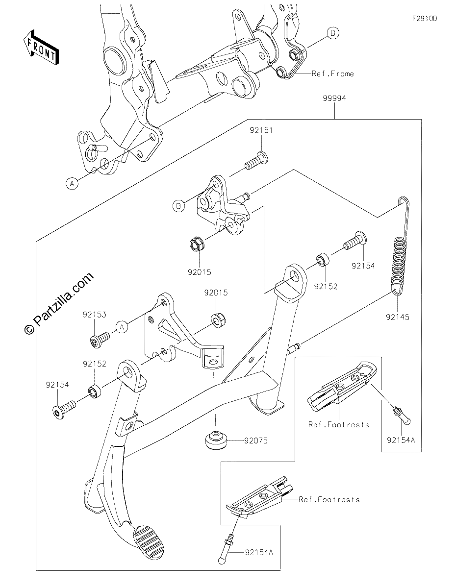 Diagrama de ACCESSORY CENTER STAND