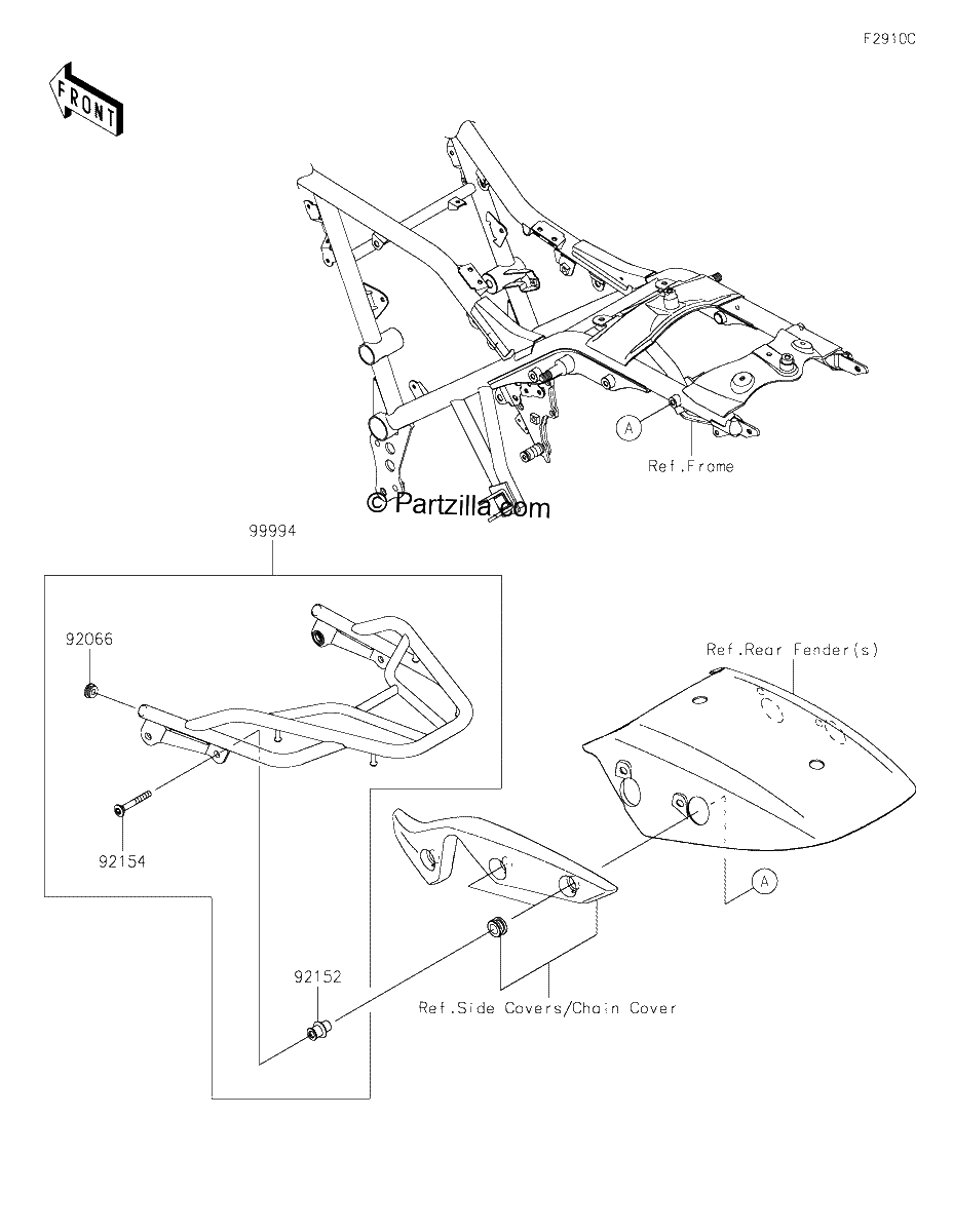 Diagrama de ACCESSORY REAR CARRIER