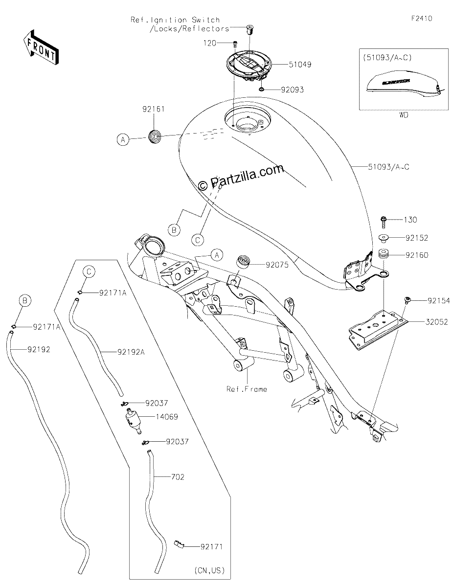 Diagrama de FUEL TANK