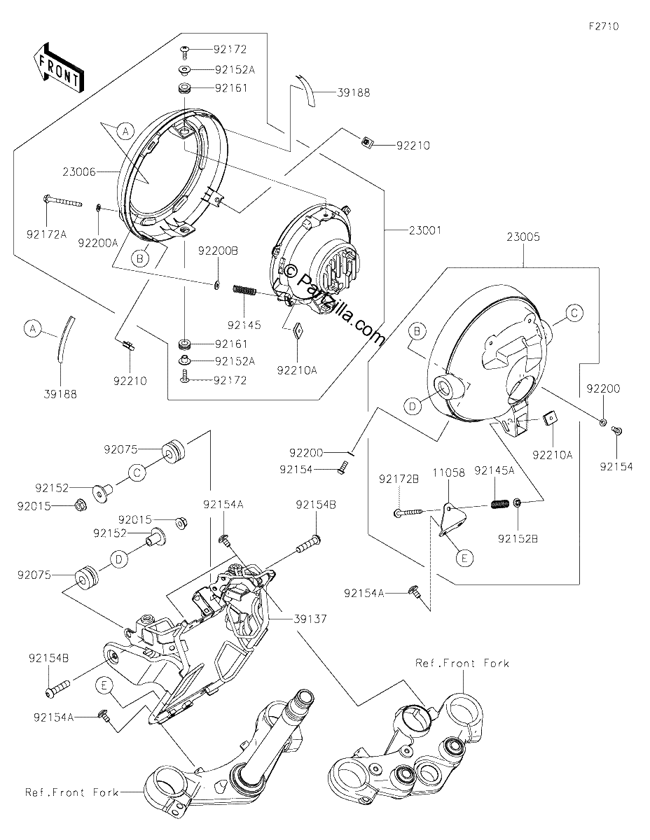Diagrama de HEADLIGHT S