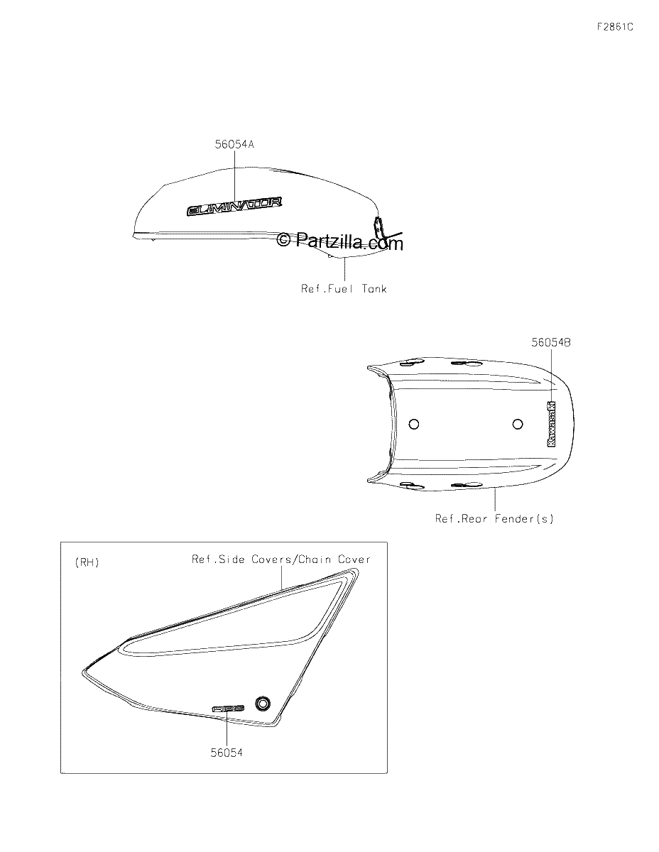 Diagrama de DECALS BLACK ASFNN ASFNL