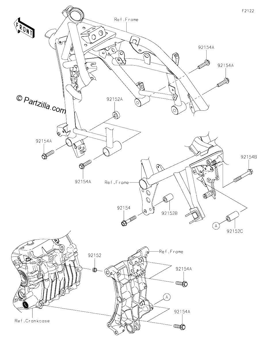Diagrama de ENGINE MOUNT