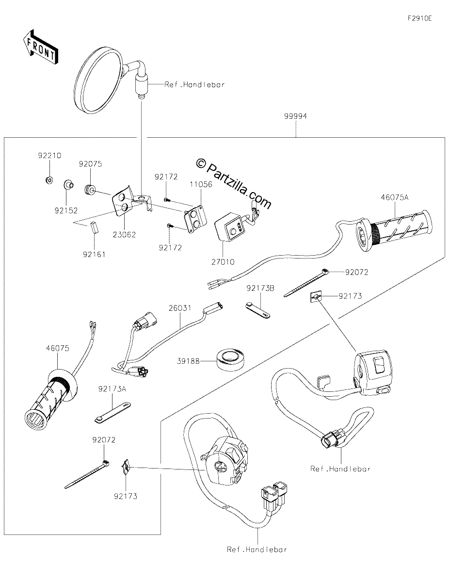 Diagrama de ACCESSORY GRIP HEATER