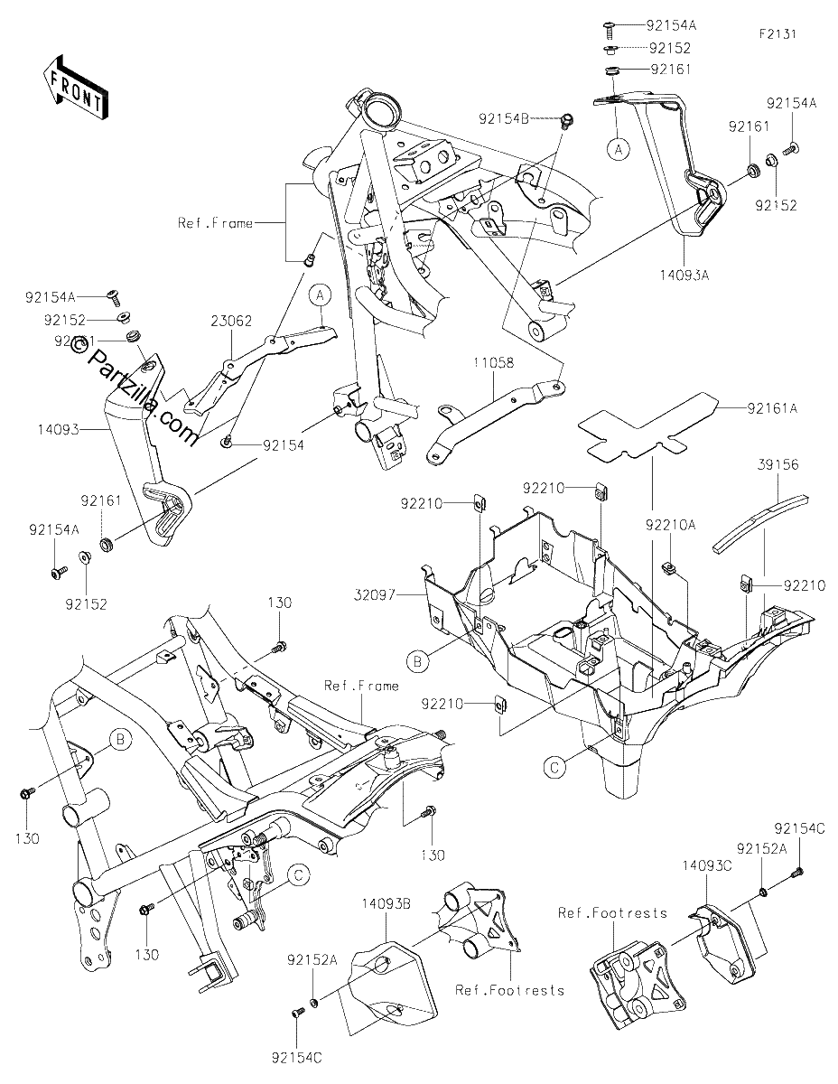 Diagrama de FRAME FITTINGS