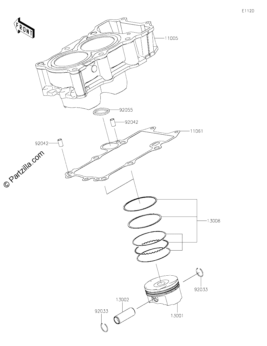 Diagrama de CYLINDER PISTON S