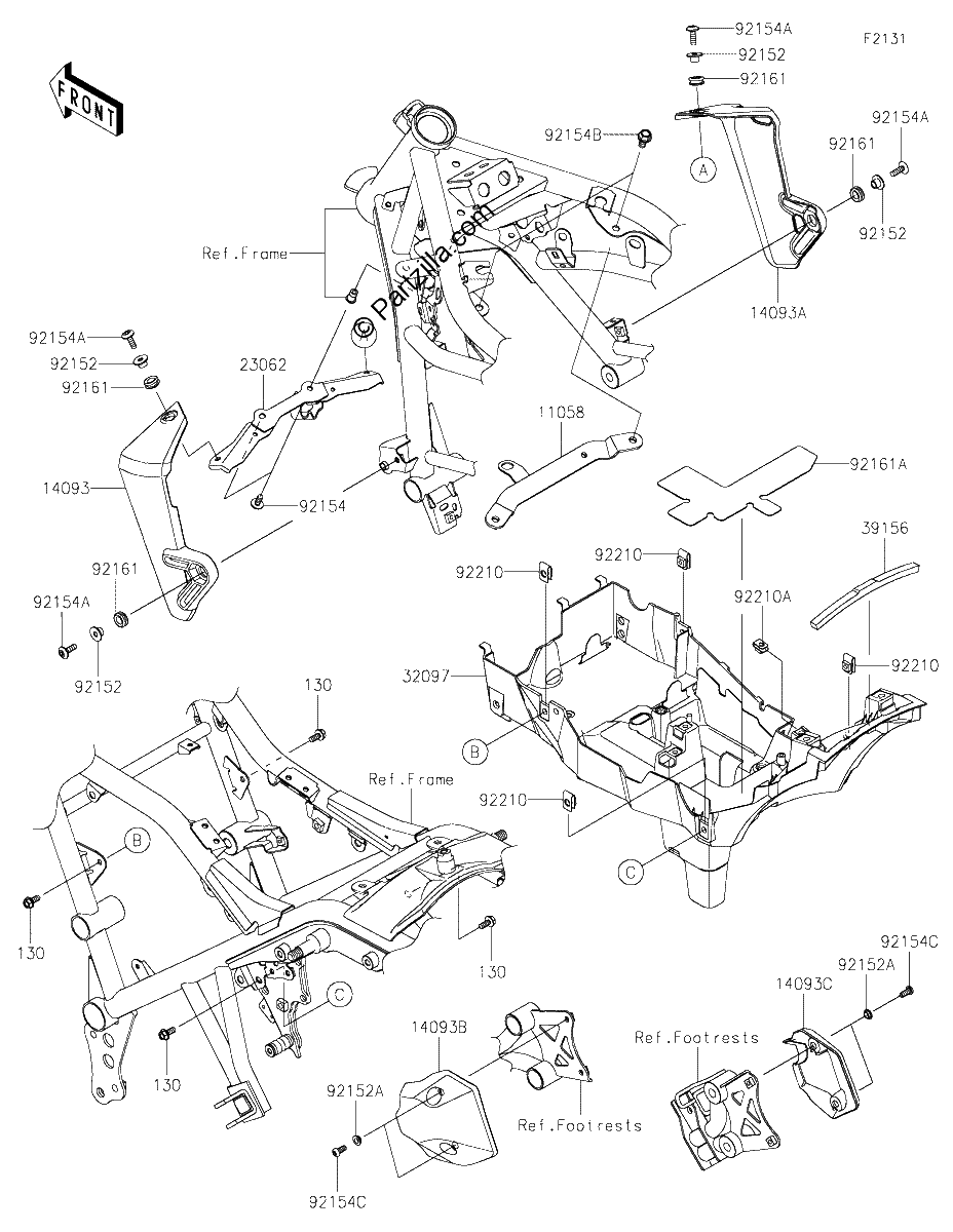 Diagrama de FRAME FITTINGS