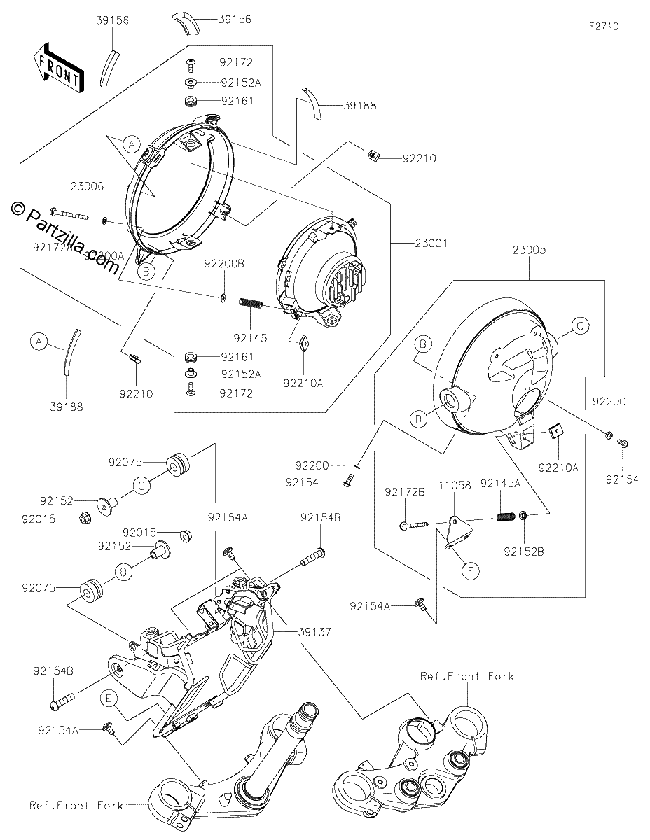 Diagrama de HEADLIGHT S