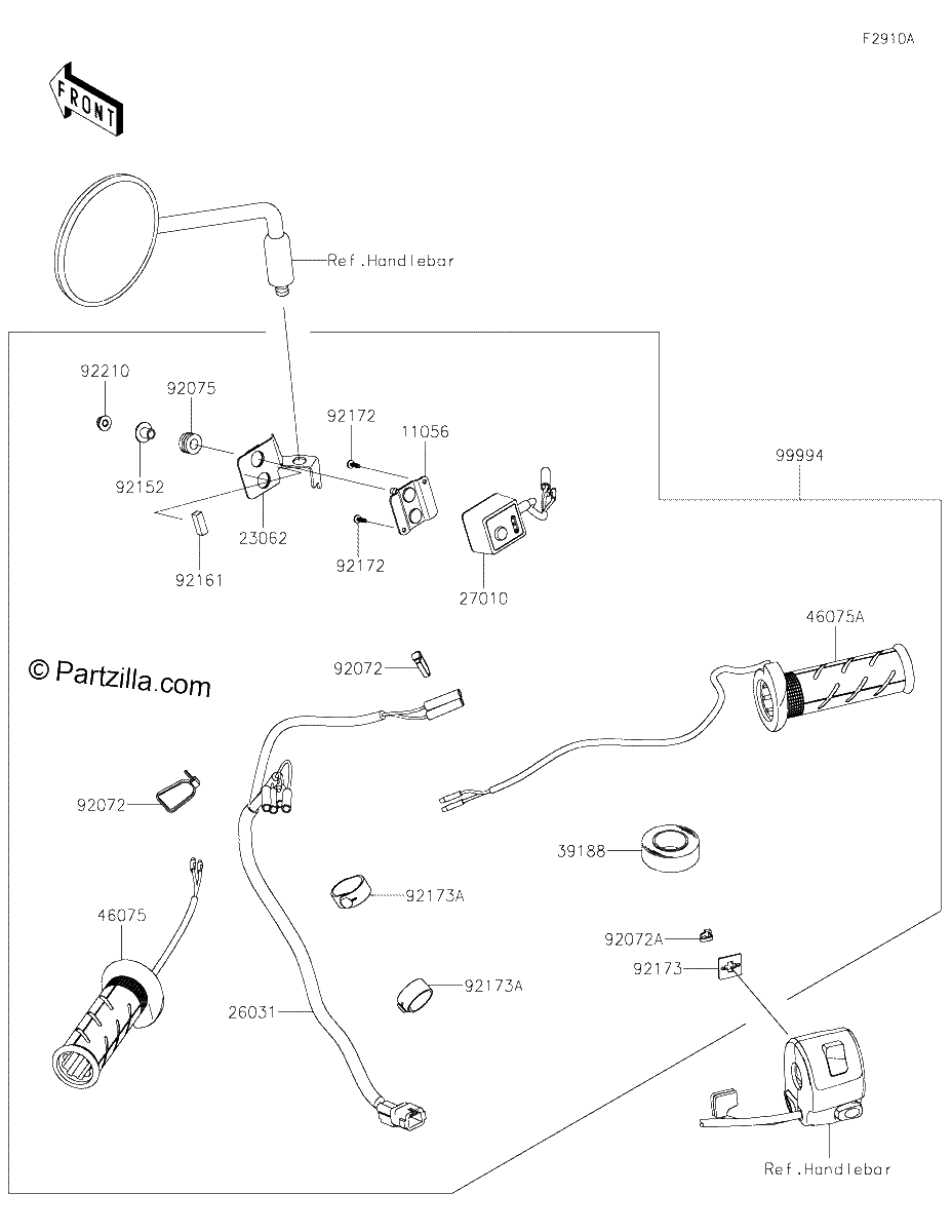 Diagrama de ACCESSORY GRIP HEATER