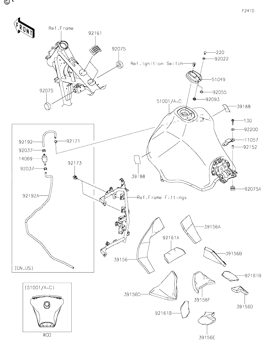 Diagrama de FUEL TANK