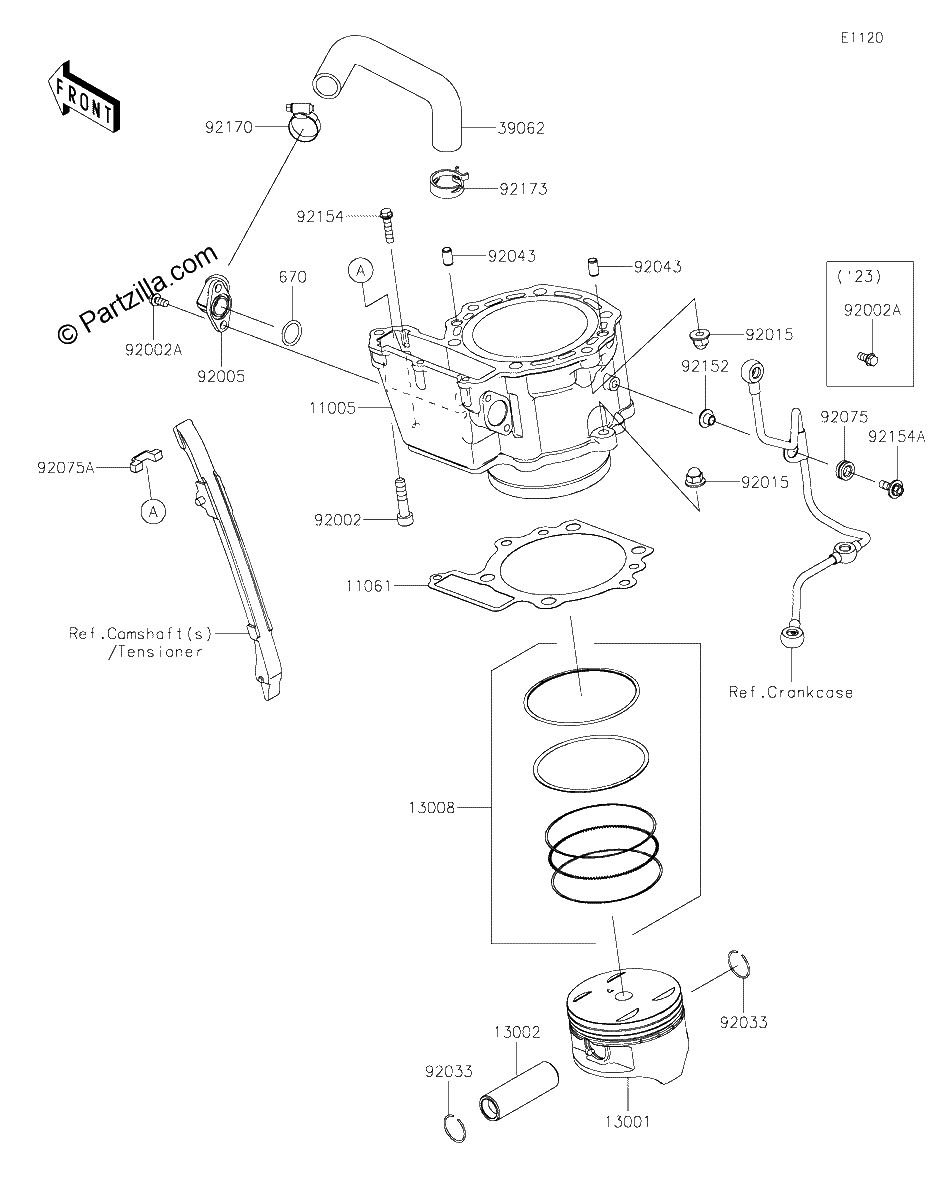 Diagrama de CYLINDER PISTON S