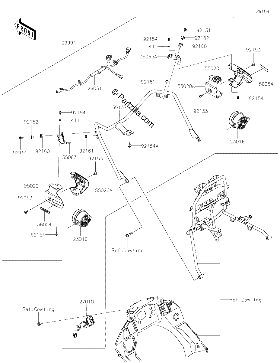 Diagrama de ACCESSORY FOG LAMP