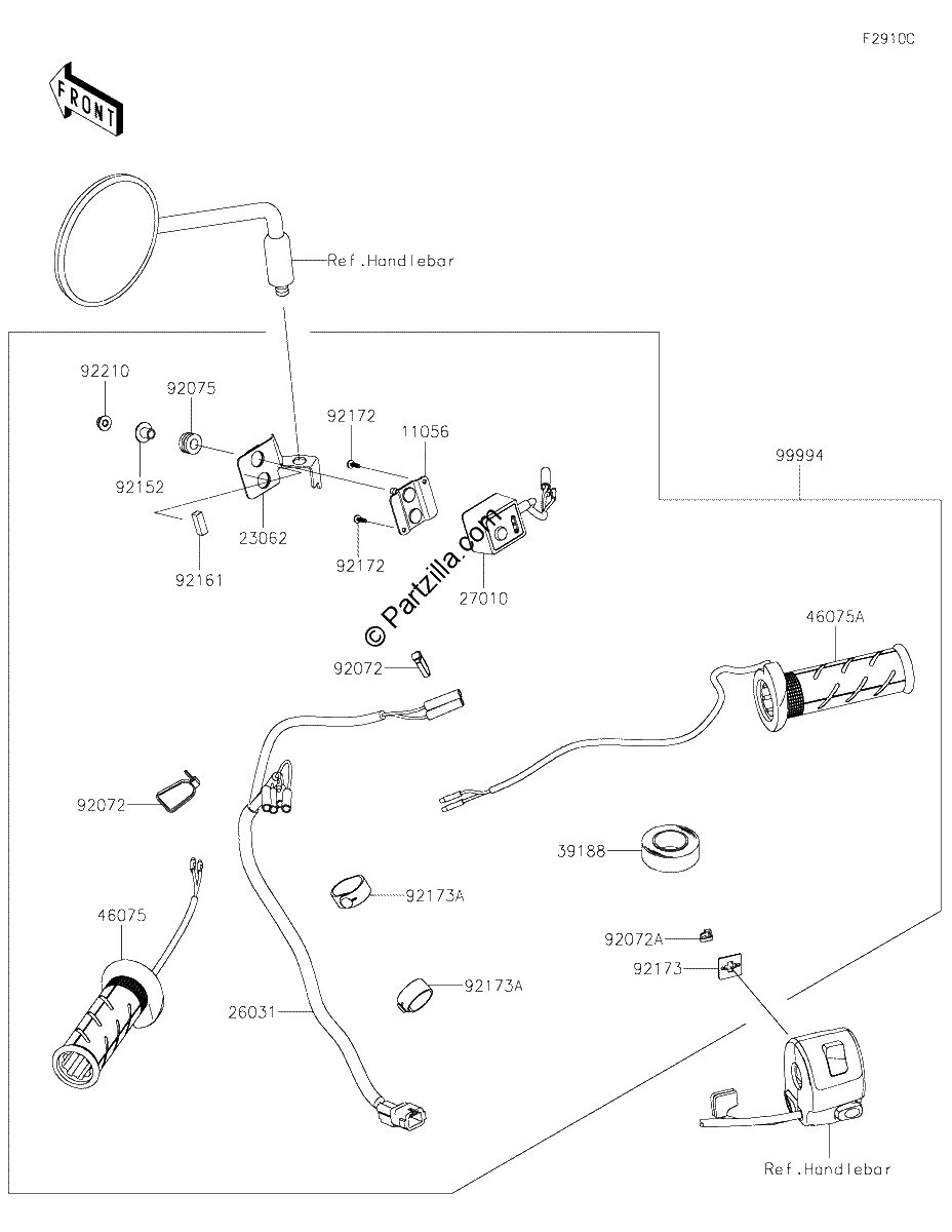 Diagrama de ACCESSORY GRIP HEATER
