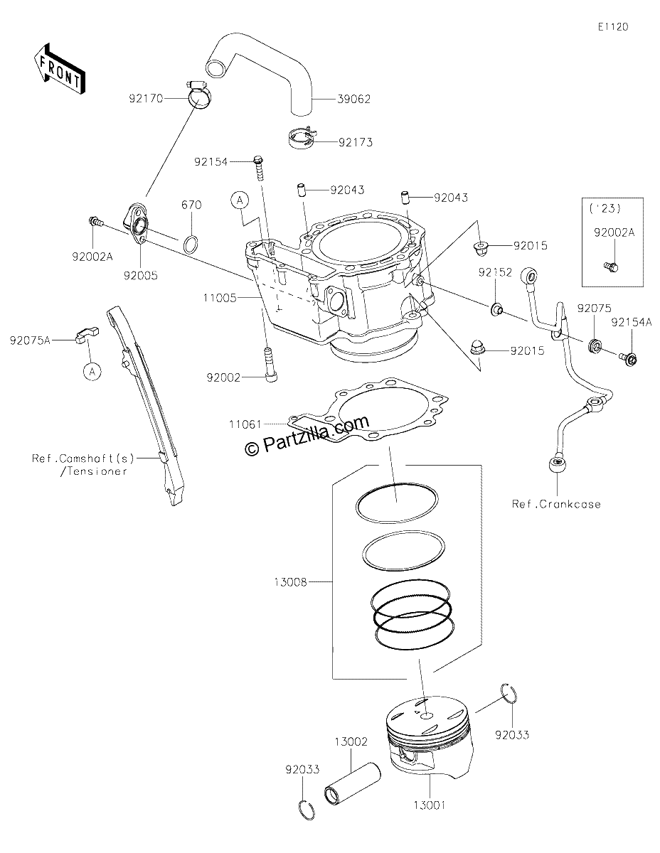 Diagrama de CYLINDER PISTON S