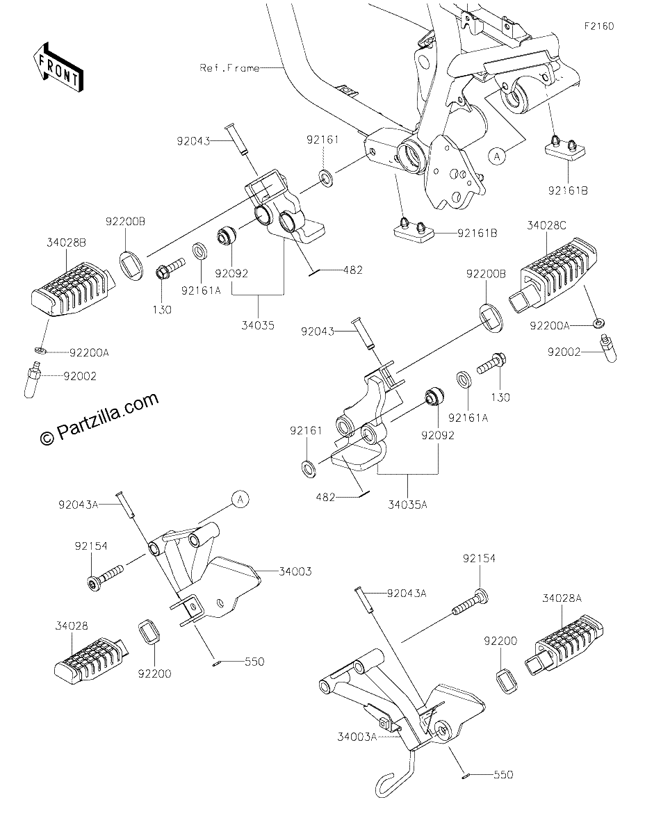 Diagrama de FOOTRESTS
