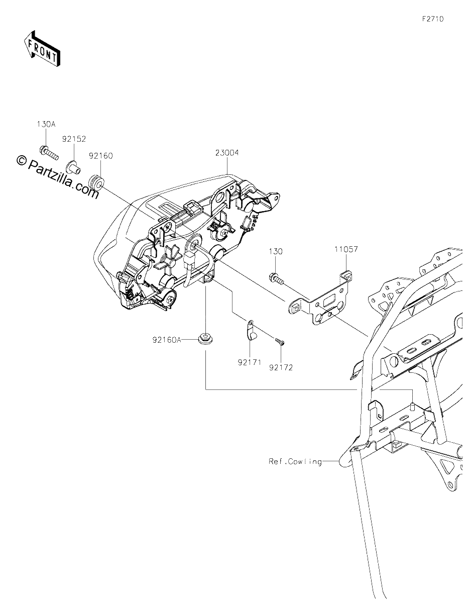 Diagrama de HEADLIGHT S