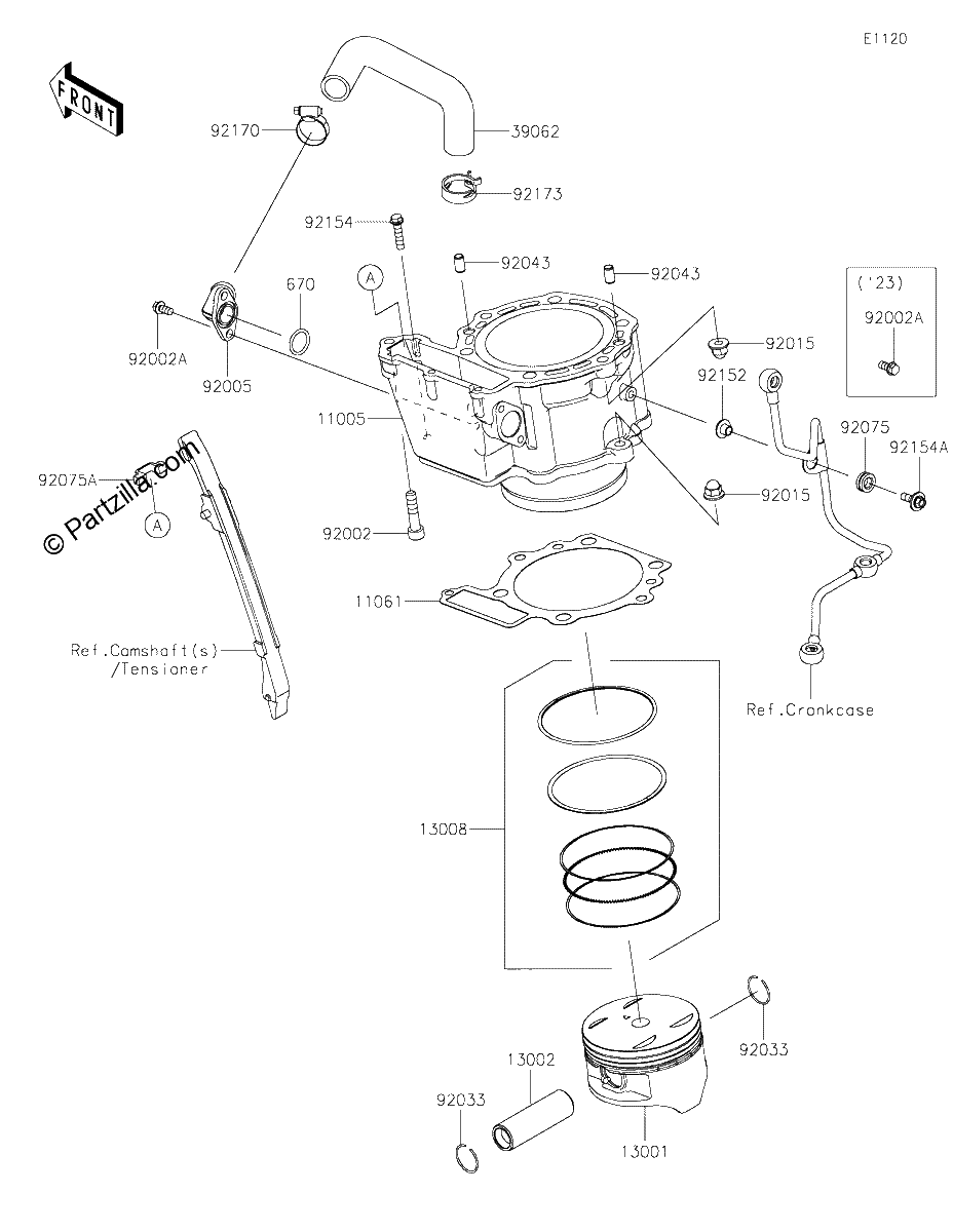 Diagrama de CYLINDER PISTON S